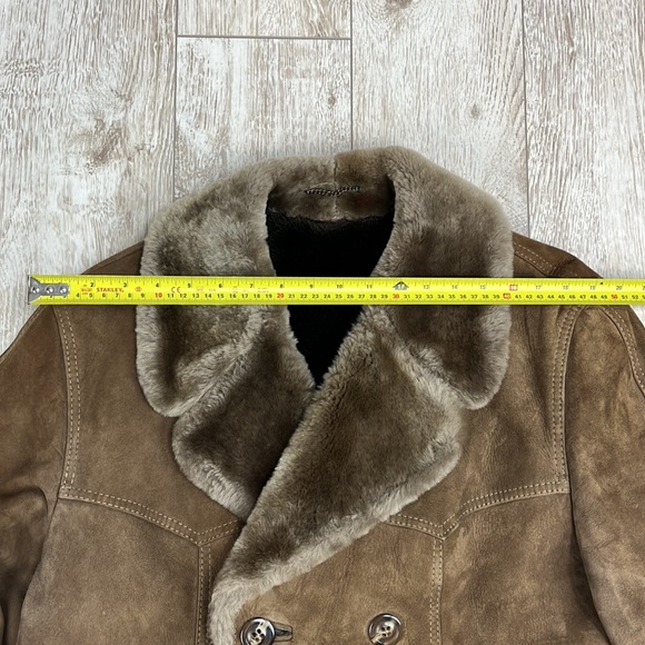 Men Sherling vegan overcoat - Picture 7 of 10